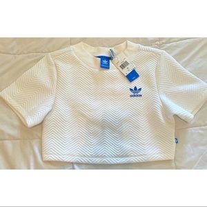 Adidas Crop Top (never worn)